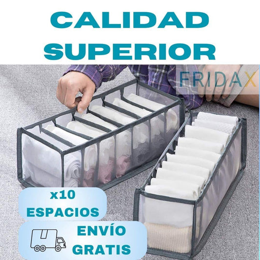 ORGANIZADOR ROPA INTERIOR x10 ESPACIOS - FRIDAX